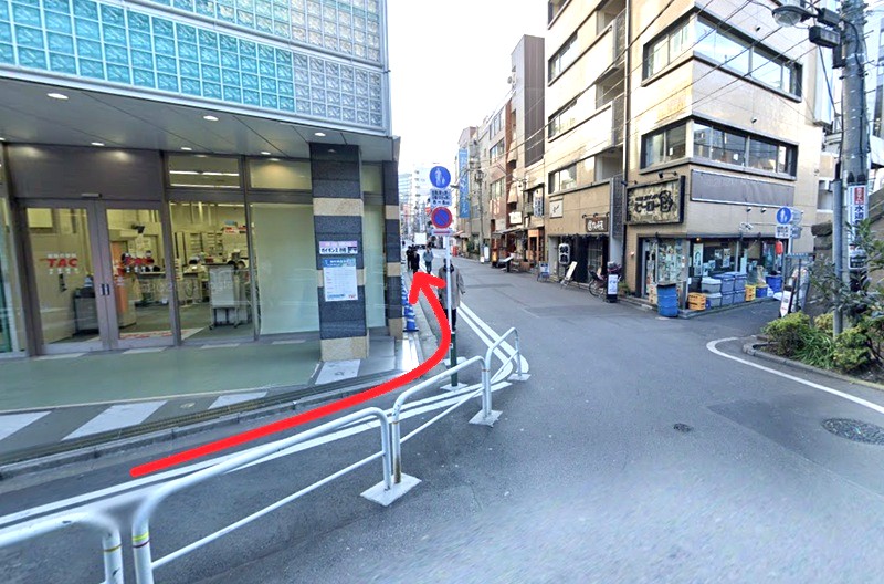 ナユタスのボイトレ水道橋校までの徒歩経路