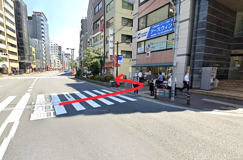 ナユタスのボイトレ飯田橋校までの徒歩経路