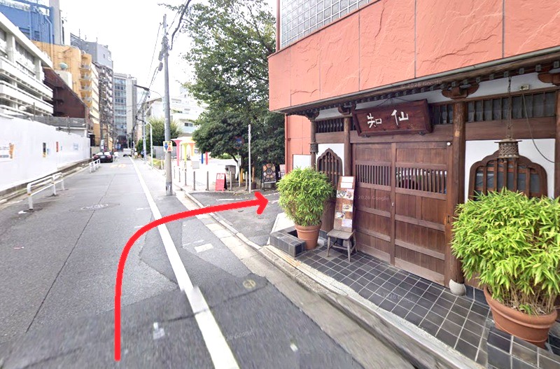 ナユタスのボイトレ六本木校までの徒歩経路
