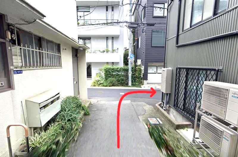 ナユタスのボイトレ六本木校までの徒歩経路