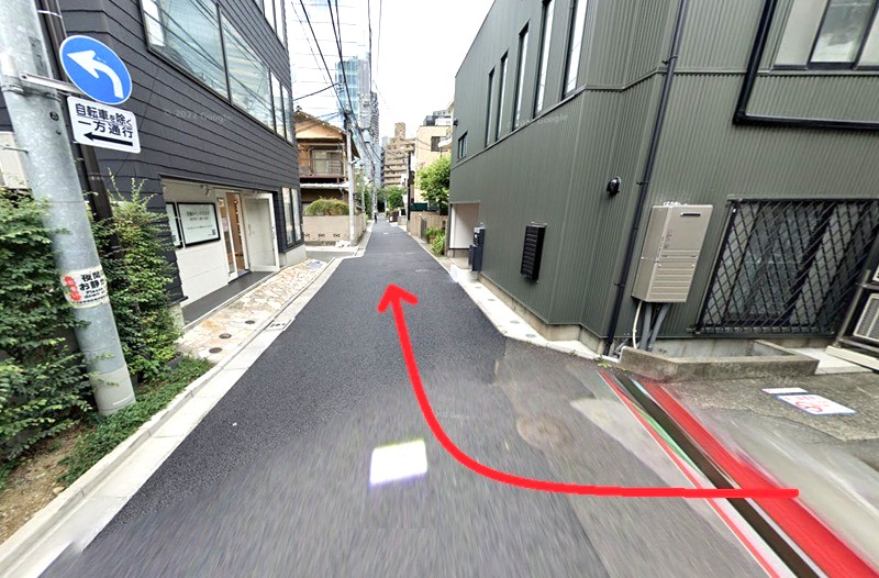 ナユタスのボイトレ六本木校までの徒歩経路